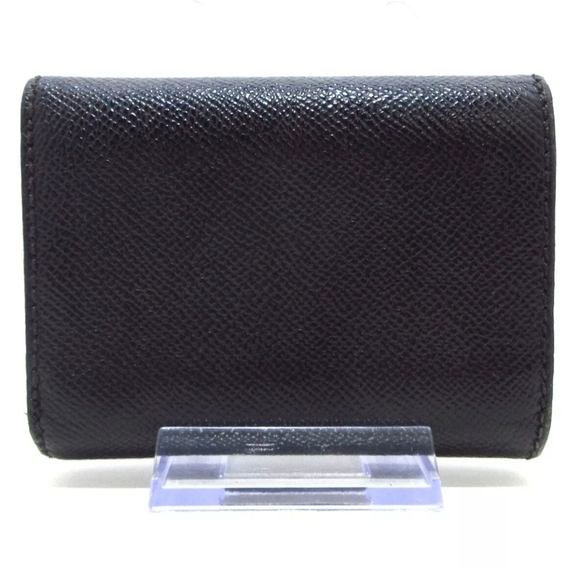 Auth CHANEL Caviar Skin Black Business Card Holder Gold hardware - Picture 3 of 9